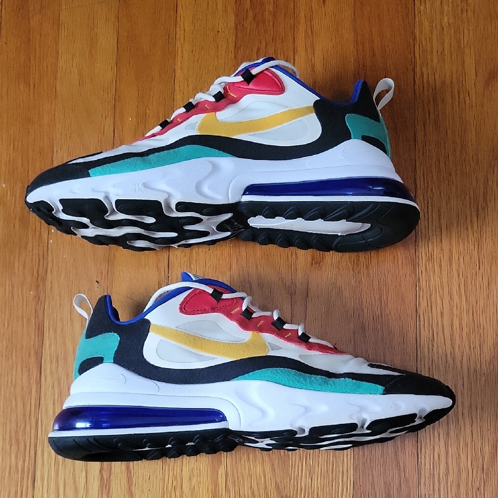 Men's Multi-Color Athletic Sneakers with Cushioned Air Sole